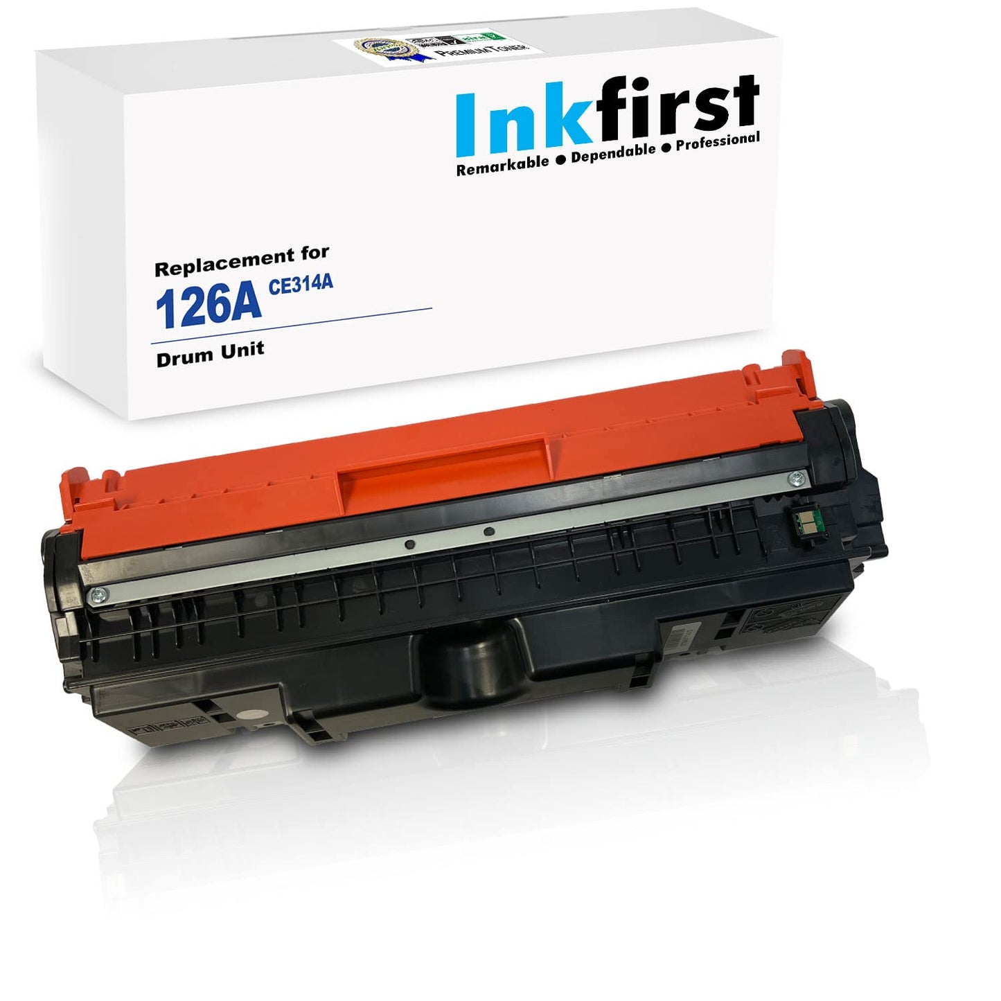 Inkfirst Compatible Drum Unit Replacement for HP CE314A 126A Color LaserJet Pro M177fw M176n CP1025nw M175nw TopShot M275 MFP