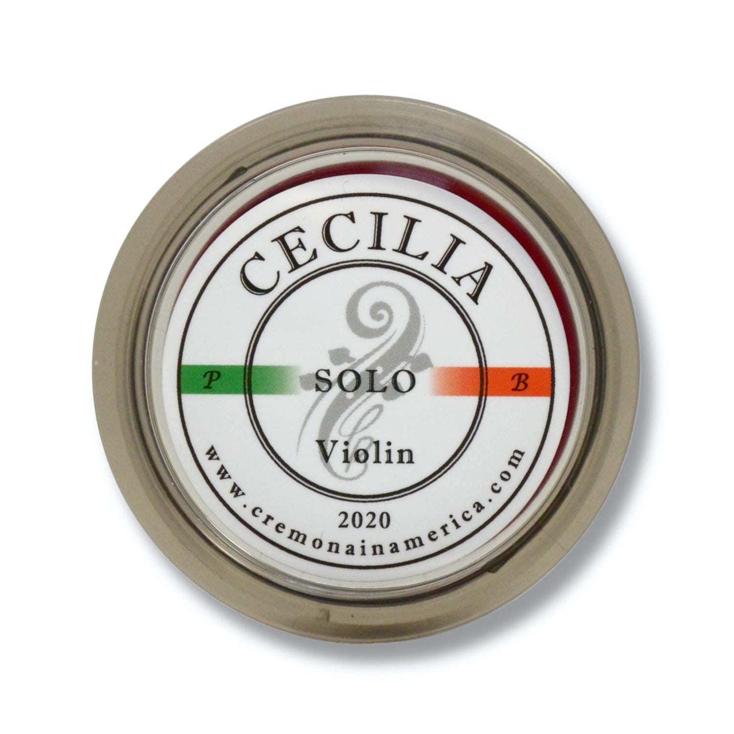 CECILIA ‘SOLO’ Rosin for Violin, Rosin Specially Formulated Violin Rosin for Violin Bows (MINI (Half Cake))