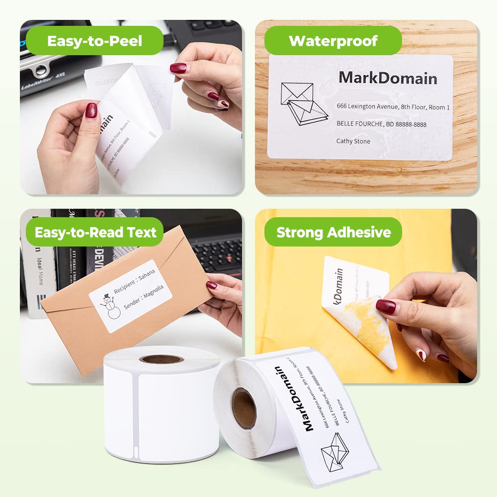 Compatible DYMO 30256 Shipping Labels 2-5/16" x 4" Address Barcode Stickers