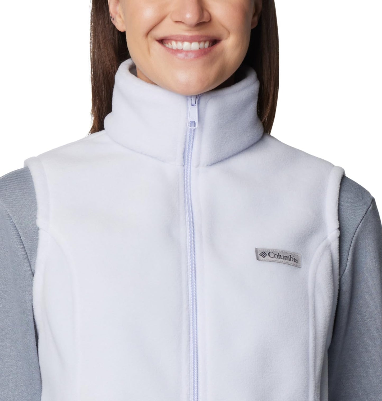 Columbia Women's Benton Springs Vest, Snowdrift, X-Large