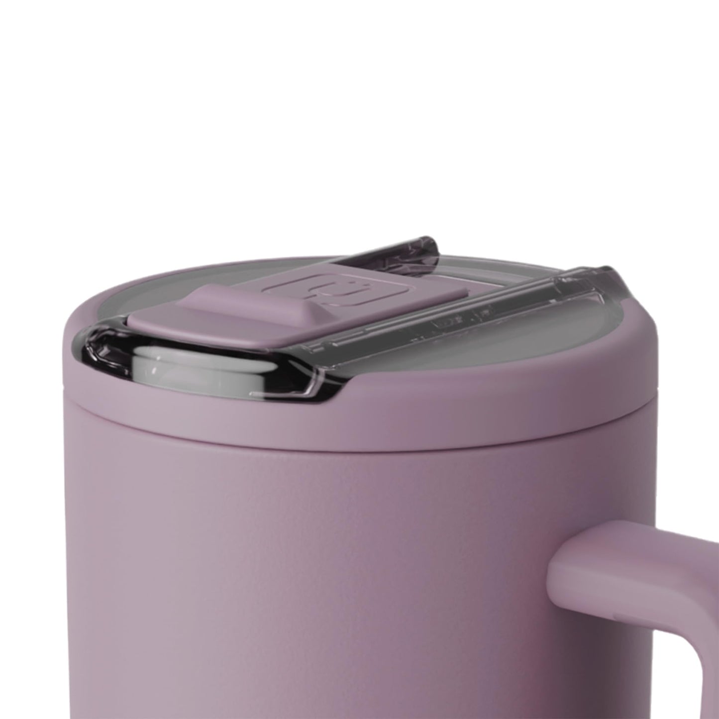 BrüMate Era Flip 40oz Tumbler with Covered Flip Down Straw | 100% Leakproof Insulated Tumbler | Made of Stainless Steel | Cup Holder Friendly Base | 40oz (Lilac Dusk)