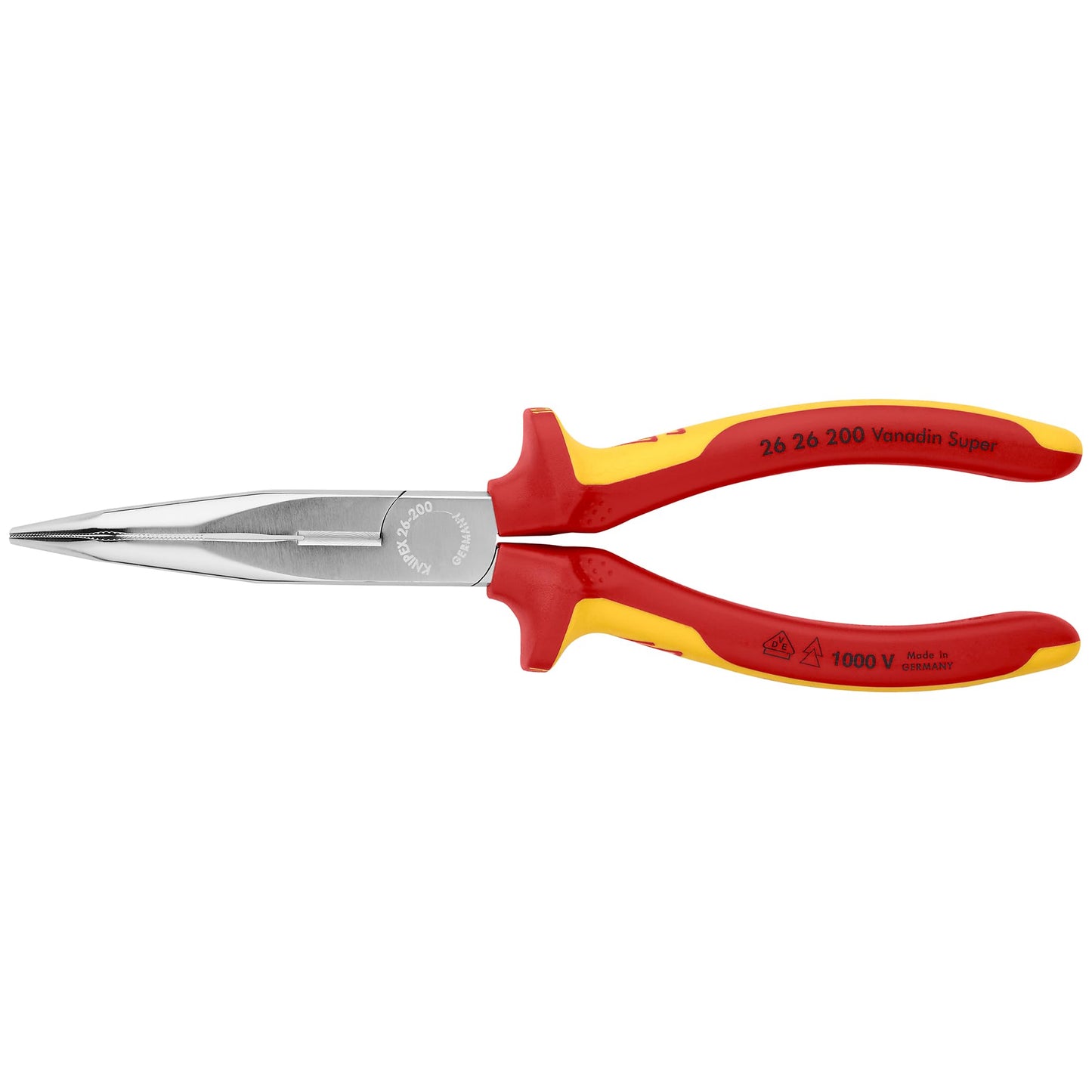 Long Nose 40 Angled Pliers w/Cut-1000V Insulated