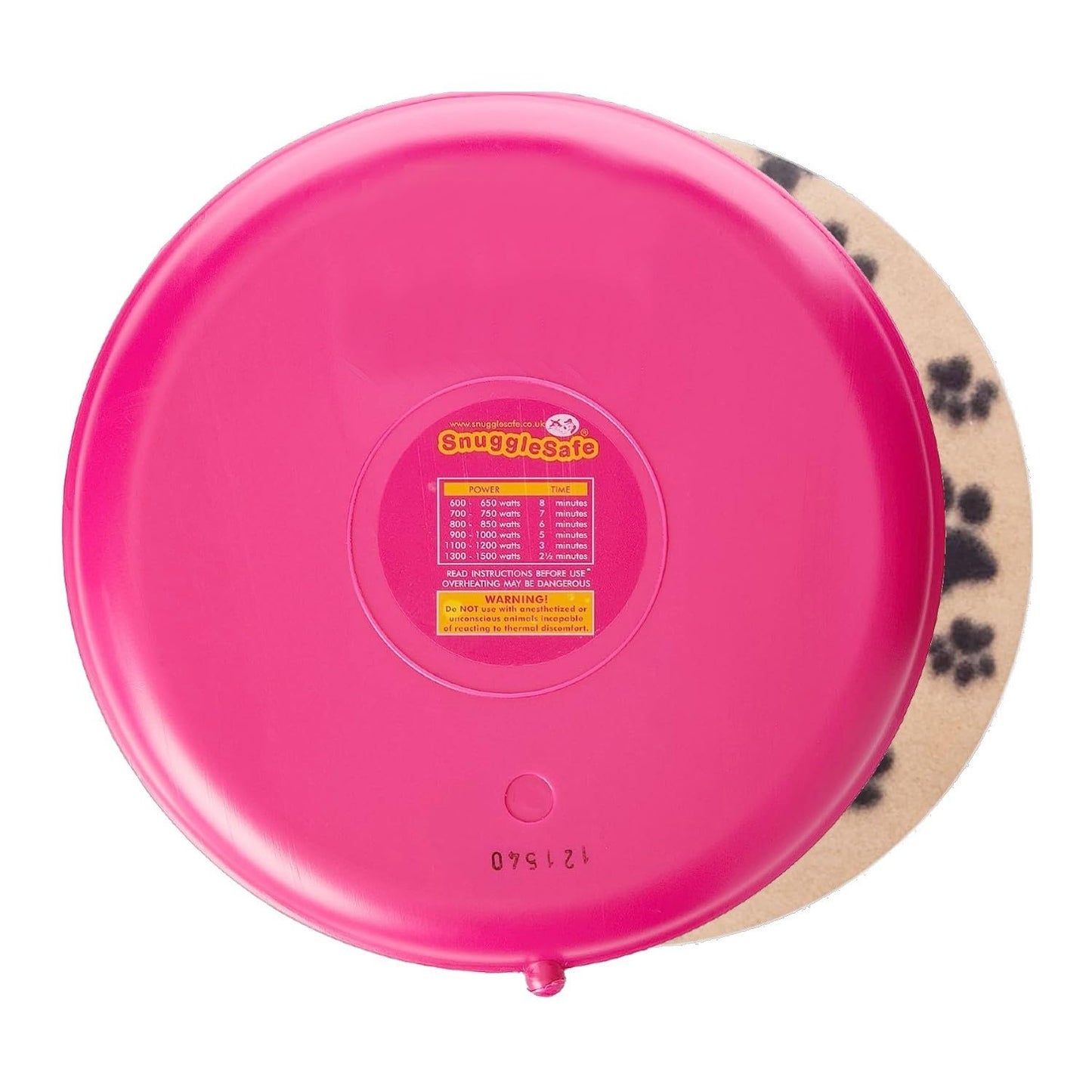 The 'Original' SnuggleSafe Microwave Heat Pad for Pets – Chew-Proof, Water-Resistant Heating Disc for Dogs and Cats – up to 10 Hours of Soothing Warmth