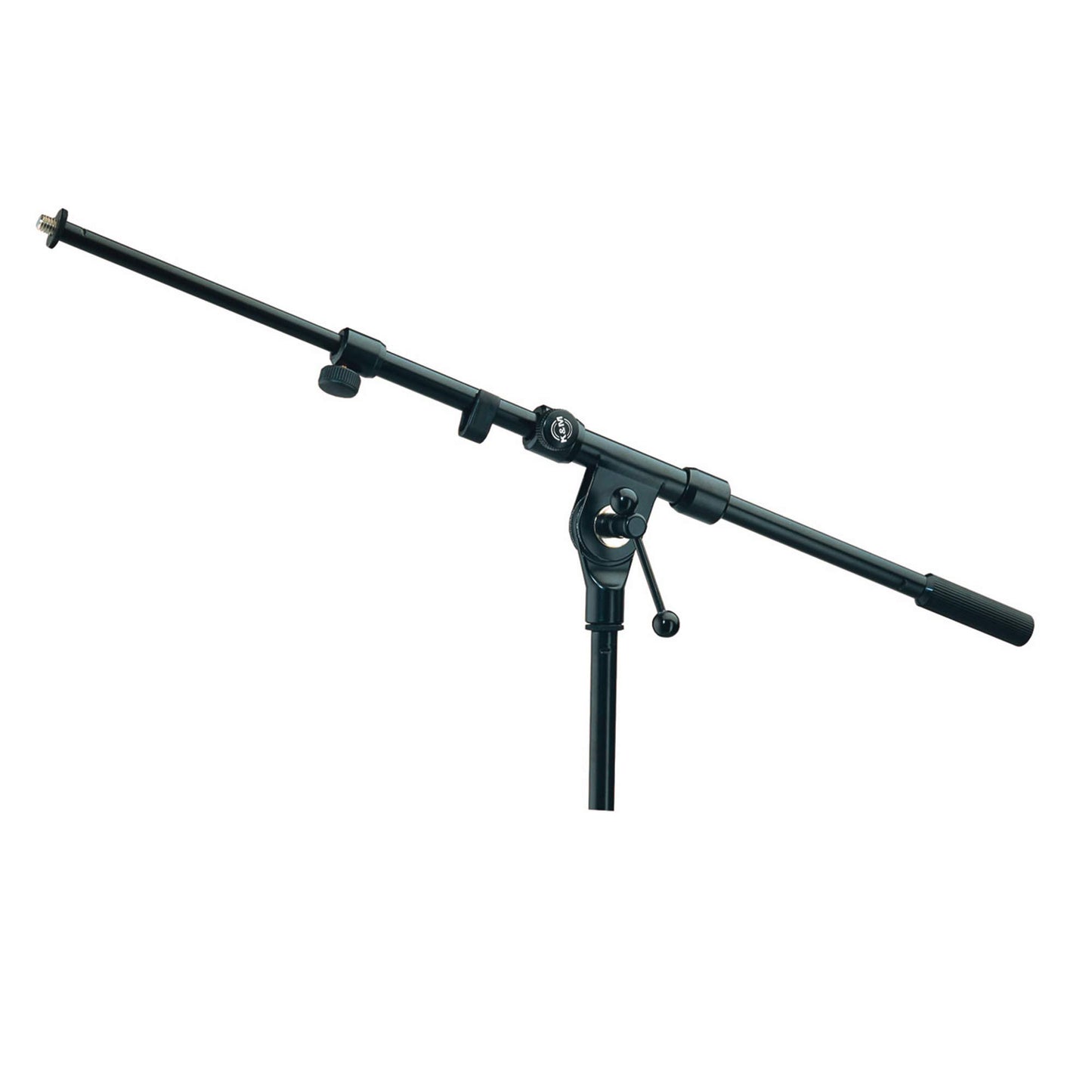 K&M 21110.500.55 Stands 211/1-BLACK Telescopic Boom Arm (2 Piece)