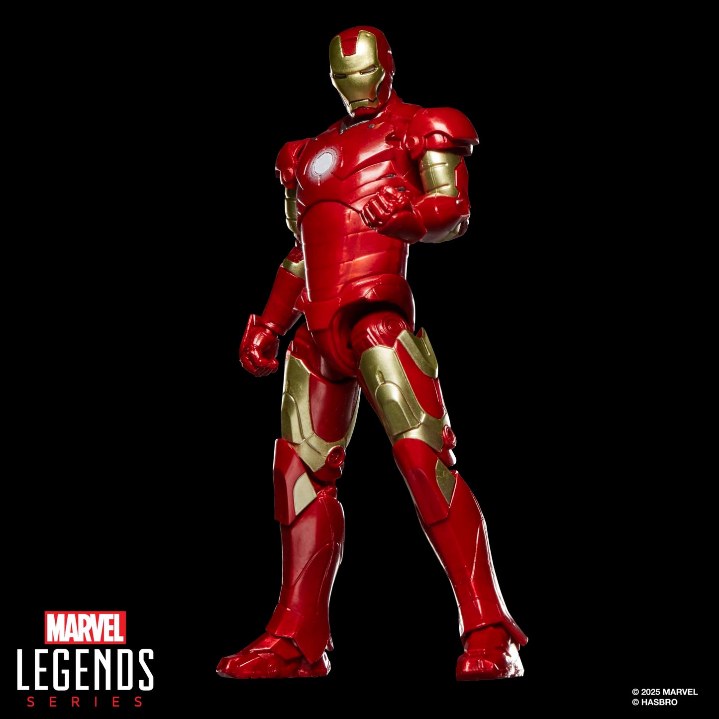 Marvel Legends Series Iron Man Mark III, Iron Man Movie Collectible 6-Inch Scale Action Figure Toy