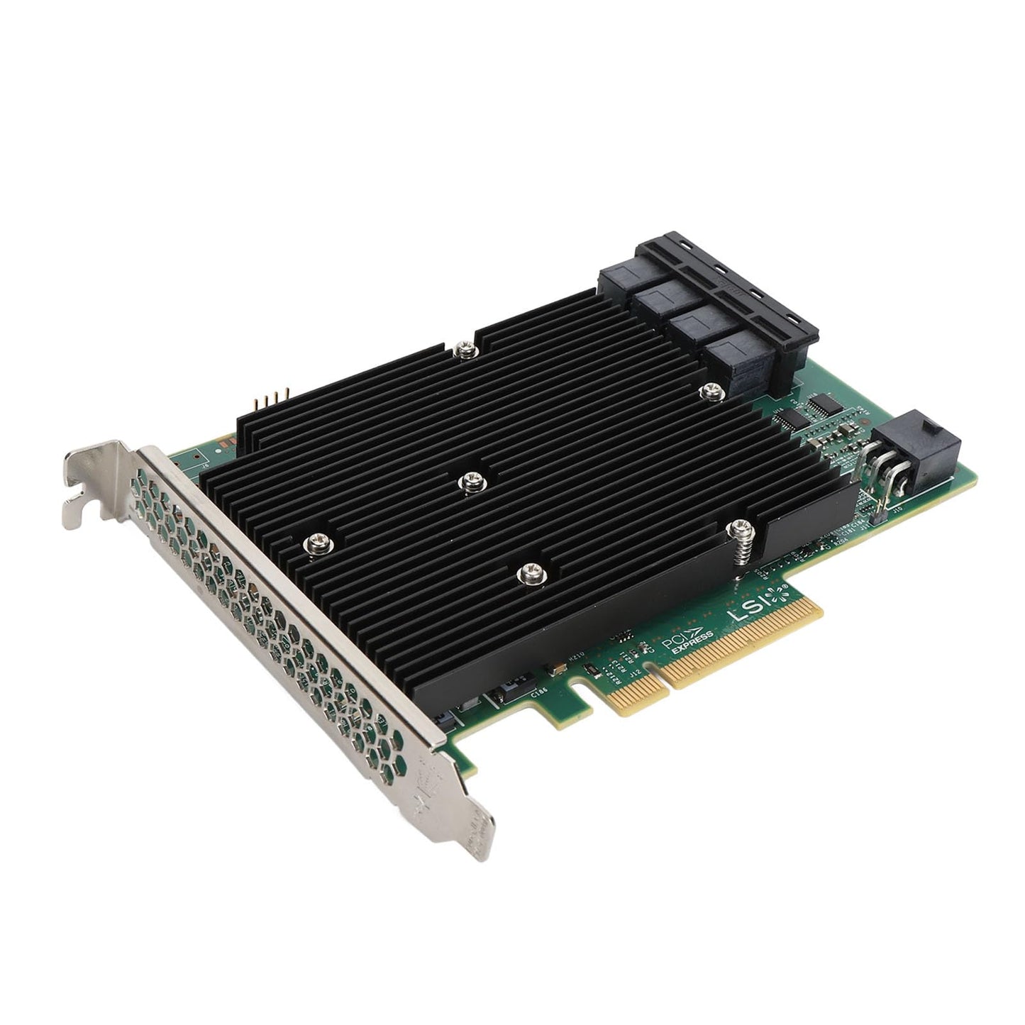LSI SAS 9300 16I HBA Card, 12Gbps SATA SAS Port HBA Host Bus Adapter Card for for Linux for VMware for Freebsd