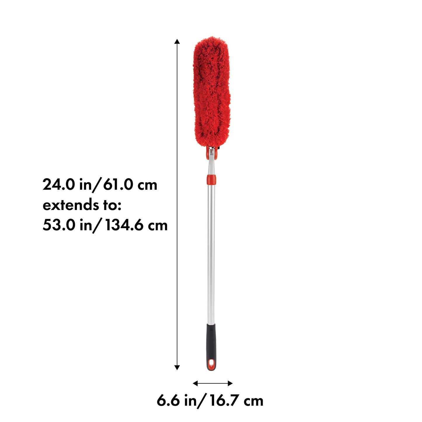 Oxo 1334580CM Microfiber Extendable Duster 53 inches