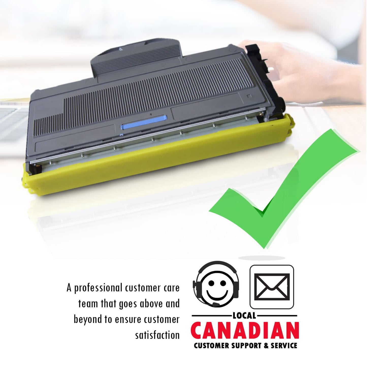 2 High Yield Inkfirst Toner Cartridge TN-360 (TN360) Compatible Remanufactured for Brother TN-360 Black MFC-7340 MFC-7345N MFC-7440N MFC-7840W HL-2140 HL-2170W DCP-7030 DCP-7040