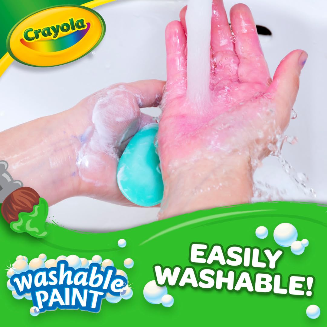 Crayola 54-2128-038 Washable Paint, Gallon Size, Red