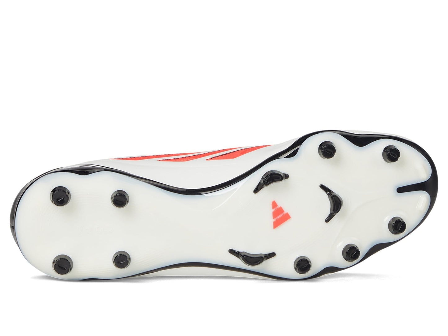 adidas Unisex-Adult Copa Pure 3 League Firm Ground/Multi Ground Soccer,White/Lucid Red/Black,13