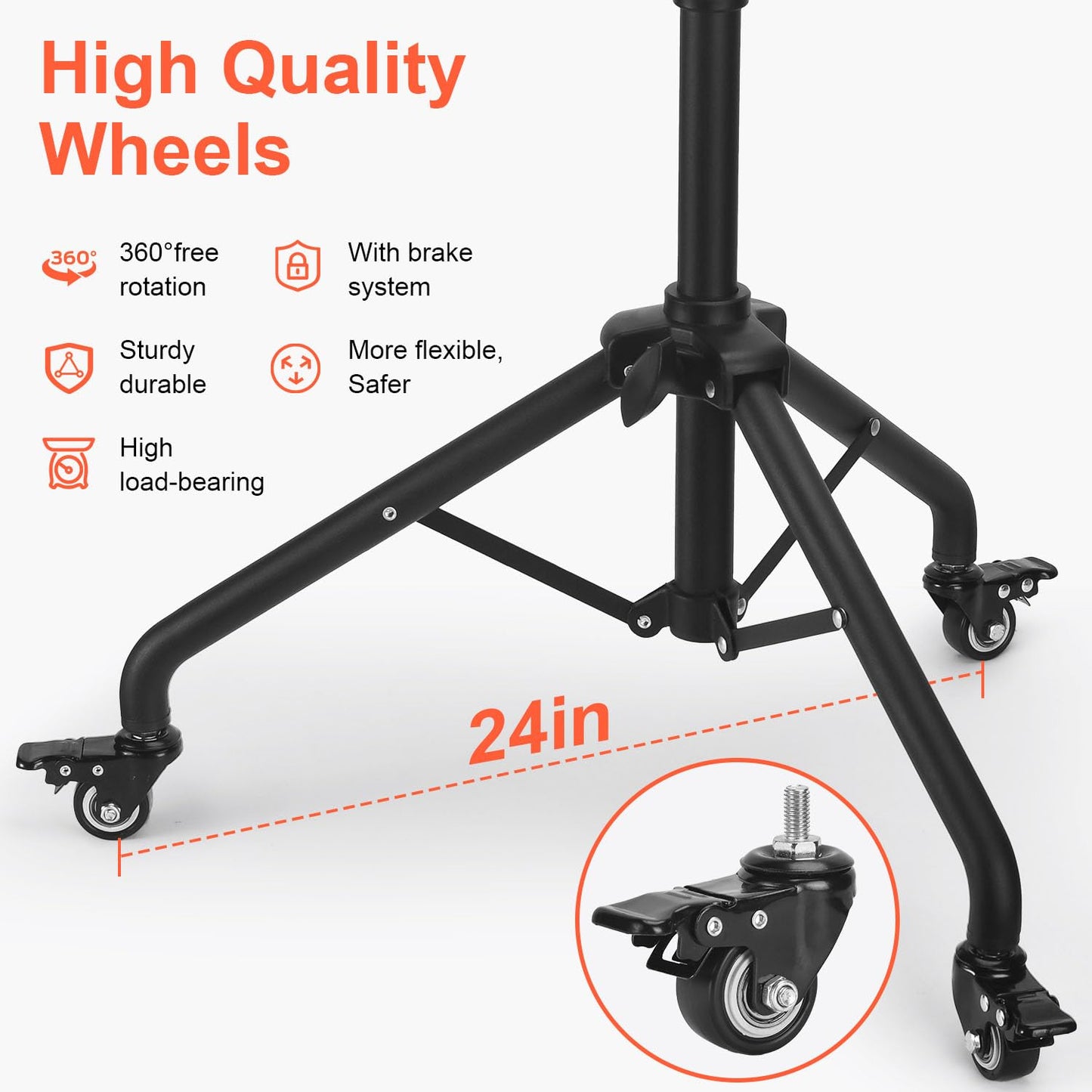 Salon Cart on Wheels, Aluminum Tattoo Tray With Storage Platform, Adjustable Height Service Rolling Cart, Accessory for Salon Spa Dental Use