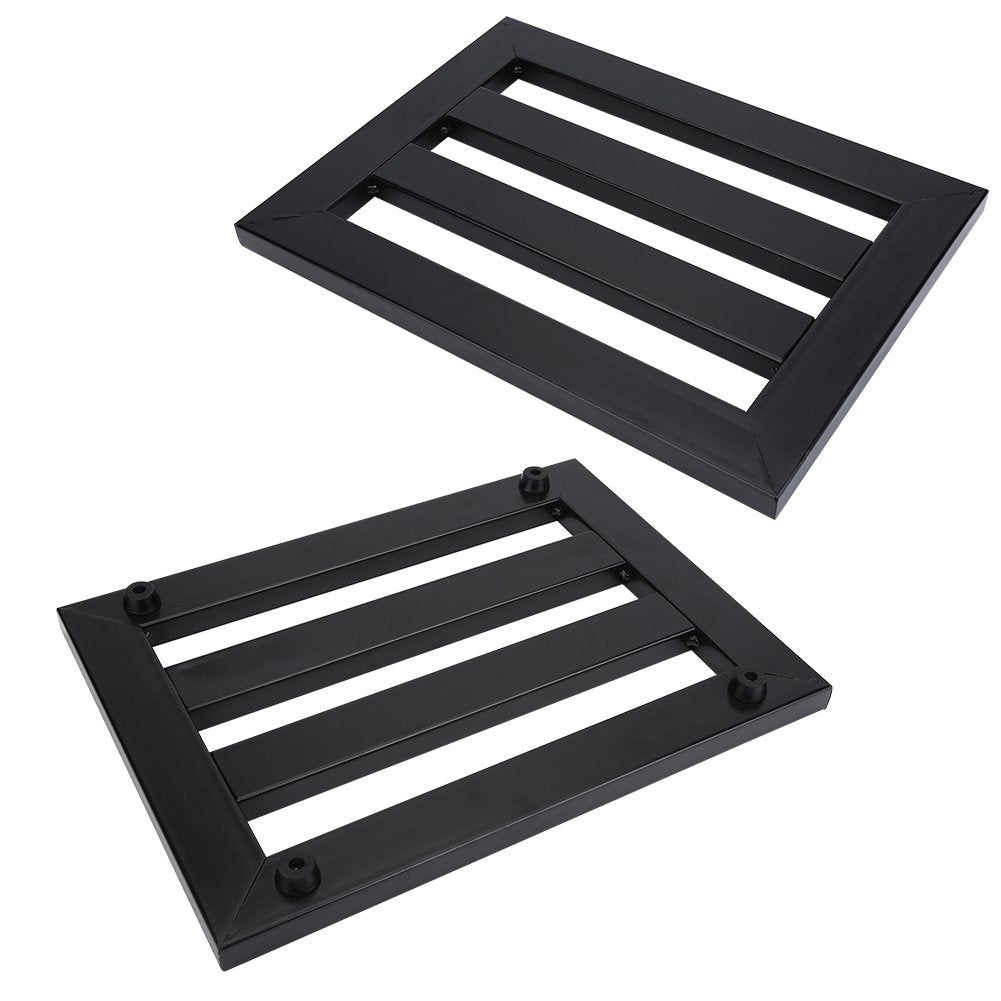 Effect Pedal Board, Guitar Effects Pedals Board with Setup Tape Clamp and Non-Slip Mats (M)