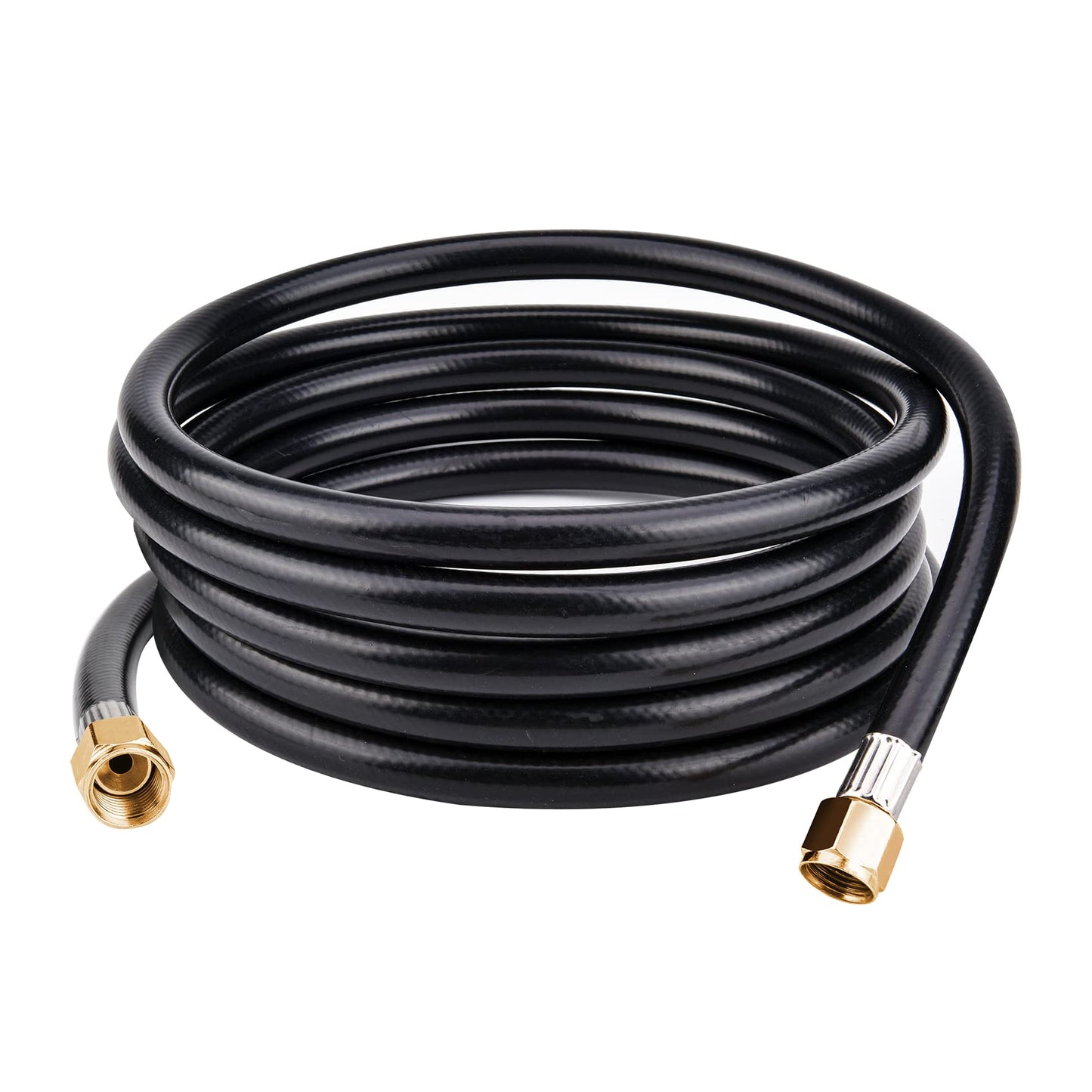 Onlyflame 20FT Propane Hose Extension With 3/8" Female Flare on Both Ends - Flexible Gas Line for RV, BBQ Grill, Tank, Heater and More