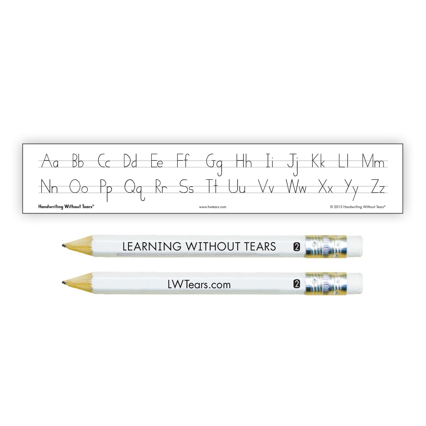 Handwriting Without Tears, Kindergarten Printing Bundle, Age 5+, K+, Student Workbook, Writing Journal & Teacher's Guide, School & Home, Language Arts, Tutoring, Tiny Pencils, Desk Strip