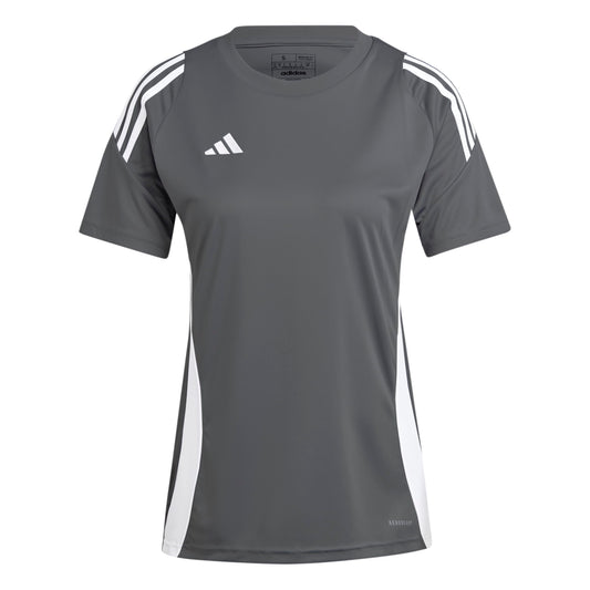 adidas Women's Tiro 24 Jersey, Team Mid Grey/White, X-Small