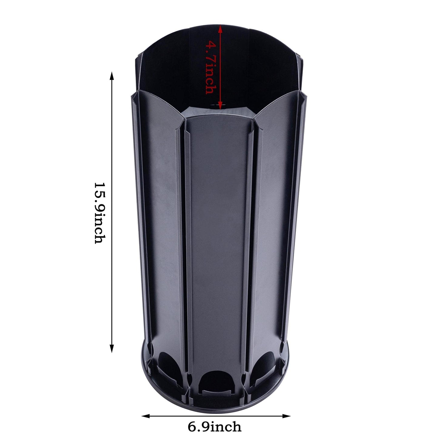 FlagShip Vertuo Pod Holder Carousel Stand for Nespresso Vertuo Capsule Storage Organizer with Extra Space for Coffee Mate Silent Rolling (Vertuo 80+ Pod Storage)