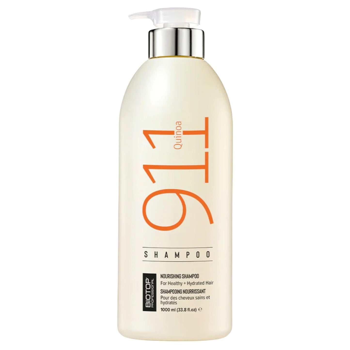 Biotop Shampoo 911 Quinoa for Dry Damaged Hair 1000ml 33fl.oz
