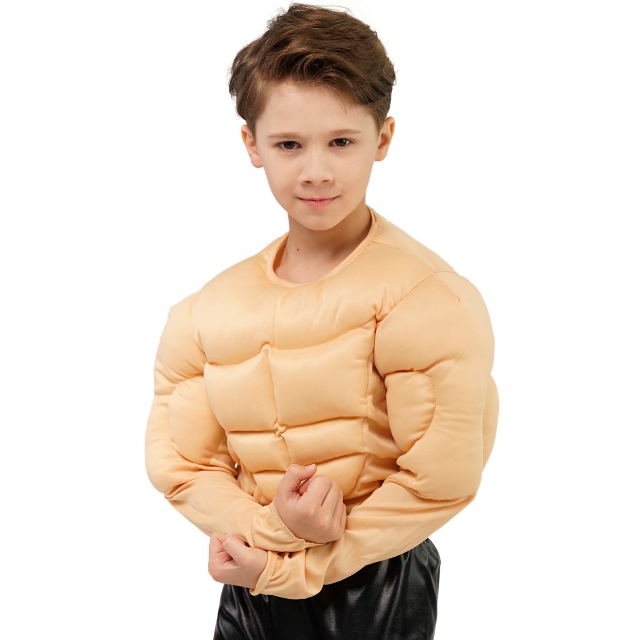 Boys Strong Muscle Shirt Costume (4-6Y)