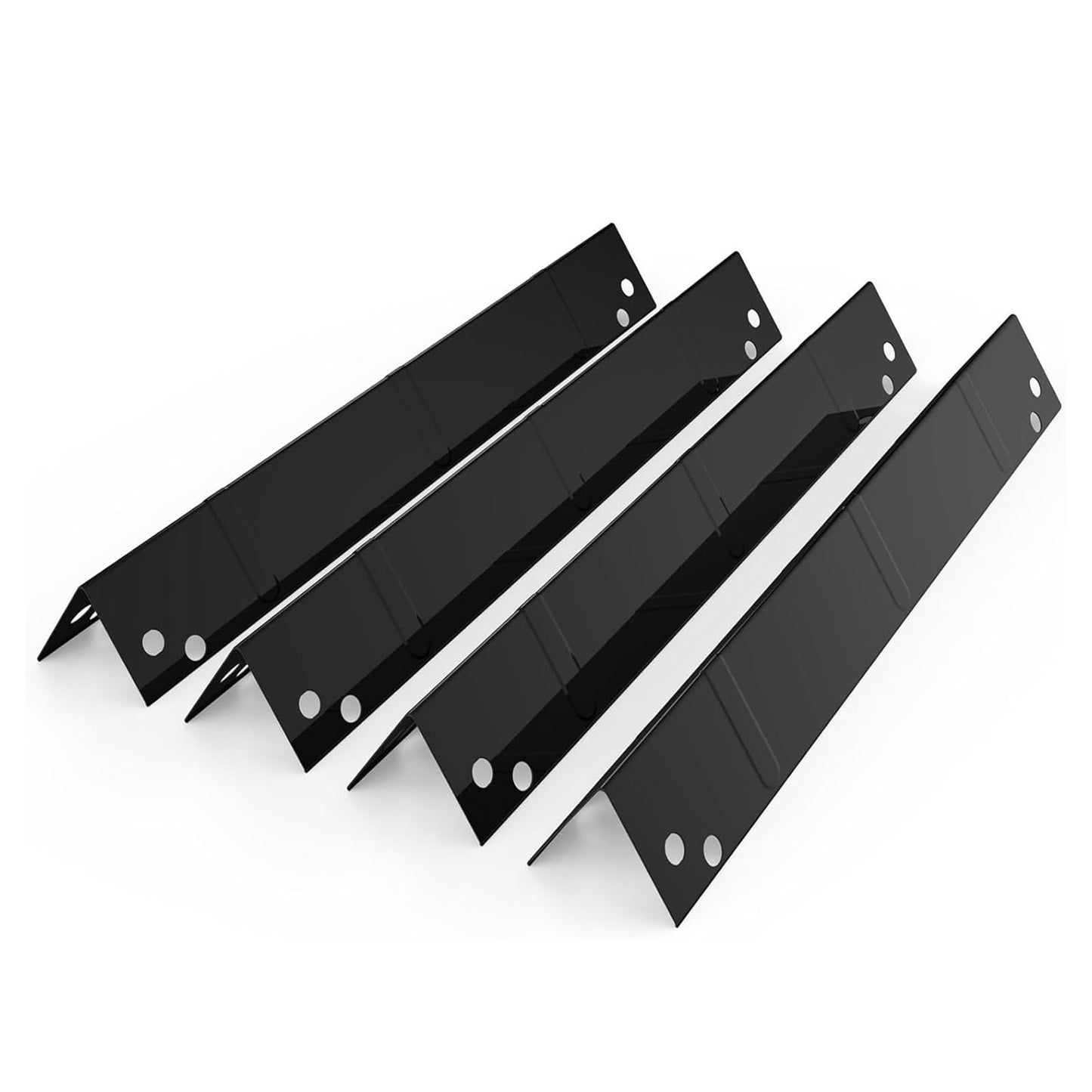 BBQ Future Heat Plates Replacement Parts for Backyard Grill GBC1748WRSE-C GBC1646WS BY16-101-003-05, Porcelain Steel Heat Shields for Revoace Grill Parts GBC1748WS, 4 Pack
