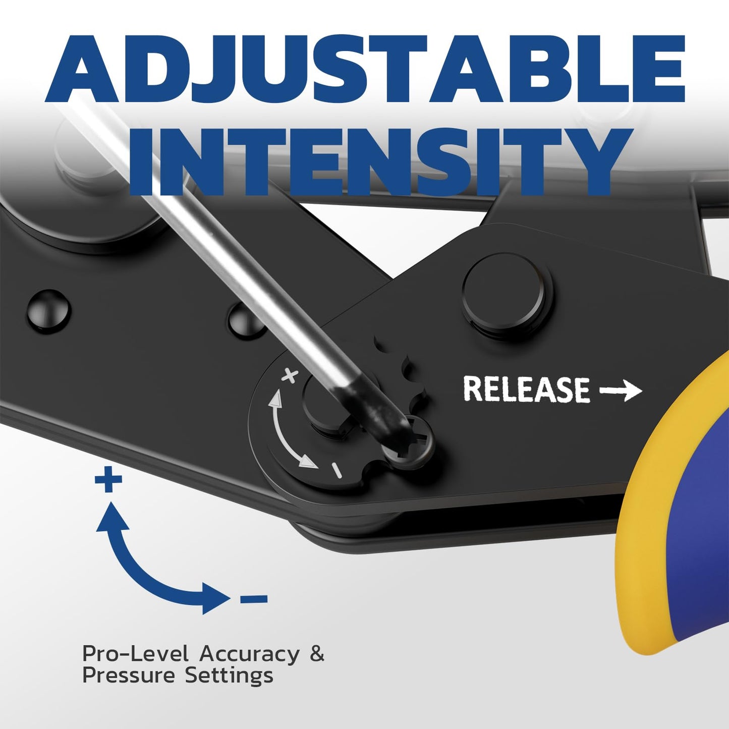 Haisstronica Crimping Tool for Non-Insulated Open Barrel Terminals Receptacles,AWG 20-10 Ratchet Wire Crimper Tool,Wire Terminal Crimper HS-5327