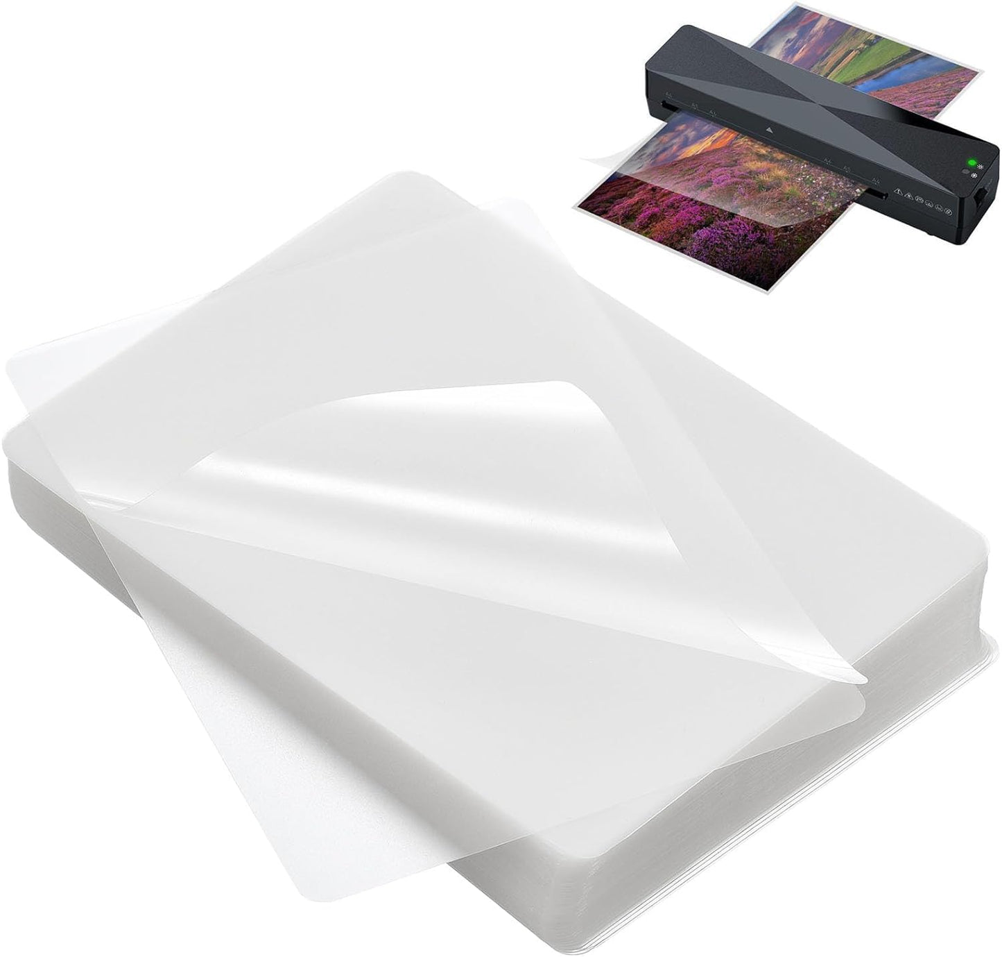 Coopaty Thermal Laminating Pouches, 3mil, 500-Pack, 8.9 x 11.4 Inches, Letter Size Sheets
