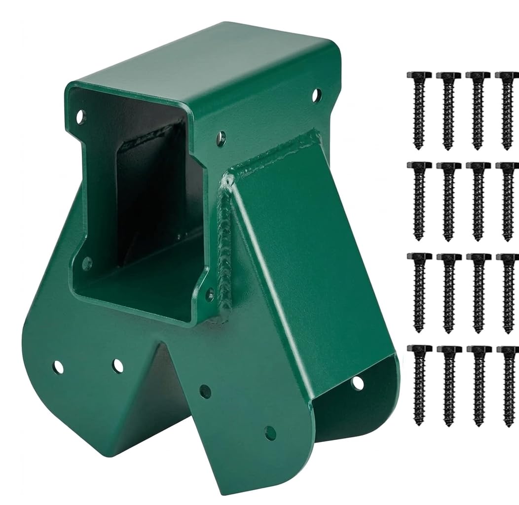 ORIGLE A-Frame Middle Swing Set Bracket Kit, Wood Swing Hardware for Outdoor Playground, Backyard Play Set Accessories with Complete Mounting Components