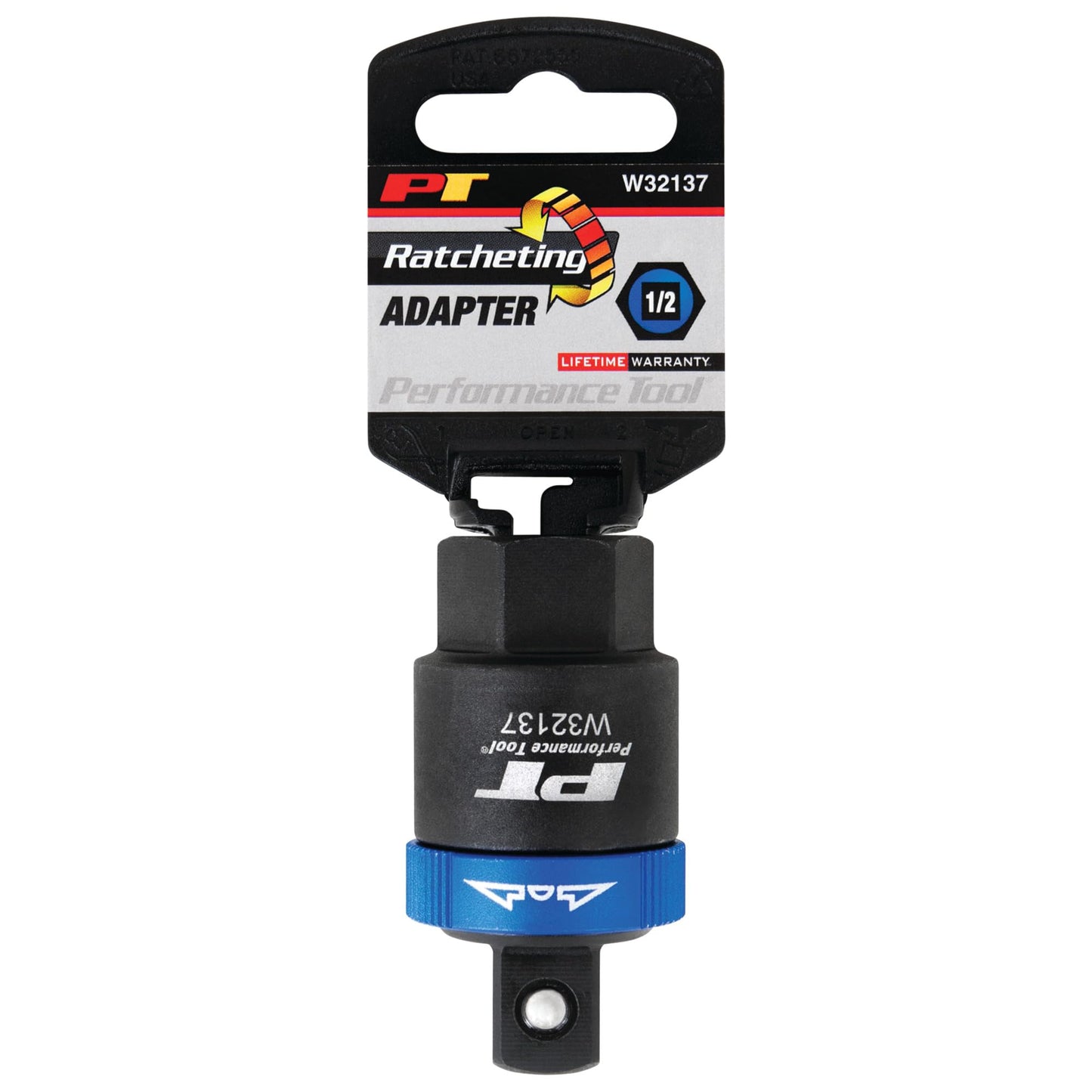 PERFORMANCE TOOL W32137 Wilmar 1/2 in. Dr. Ratcheting Adapter
