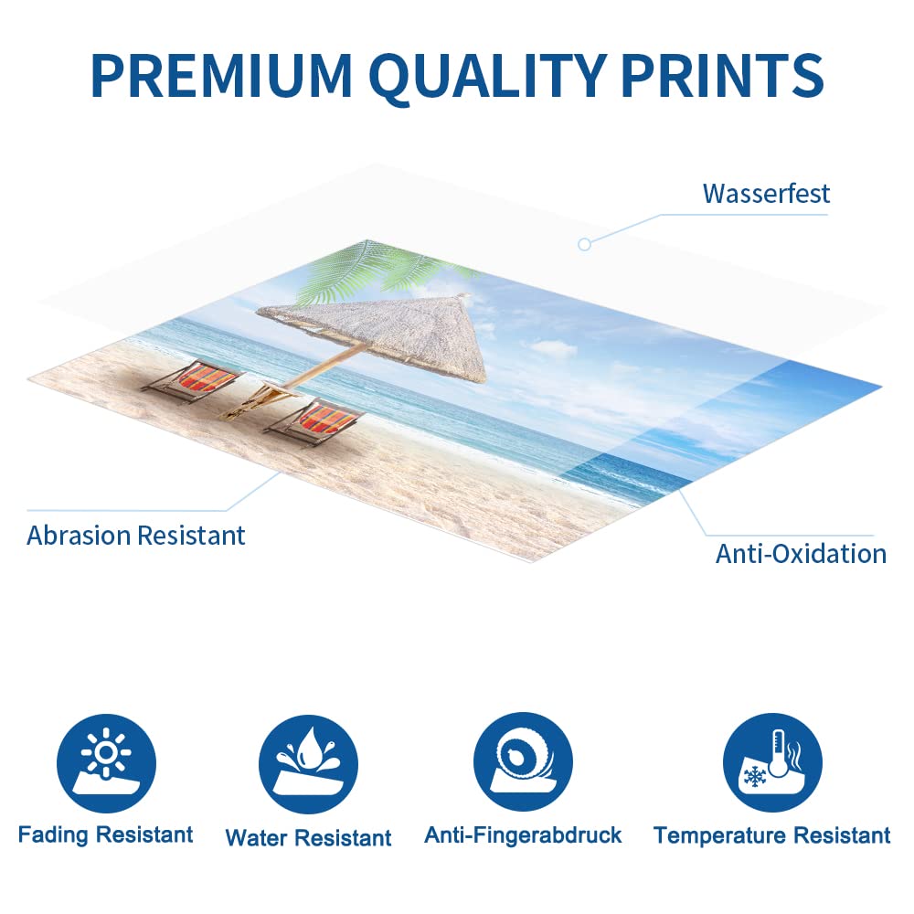 Greateam Compatible with KP108IN Canon Selphy Ink and Photo Paper Compatible with Canon Selphy CP1500 CP1300 CP1200, CP1000, CP910 Photo Printers, 108 Sheets and 3 Color Ink Cassette