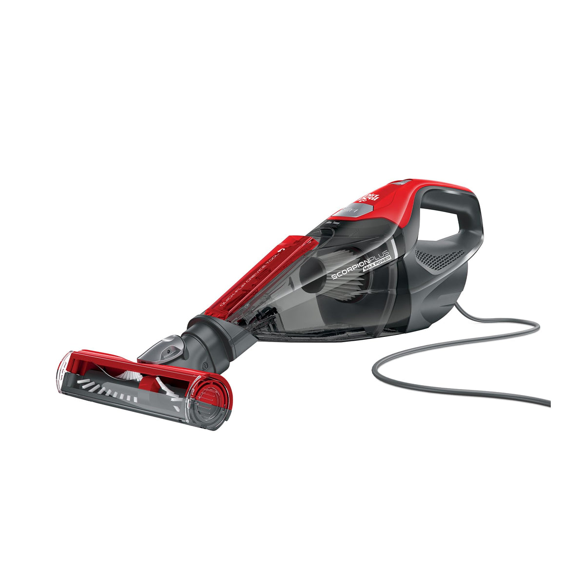 Dirt Devil Scorpion Plus Handheld Vacuum Cleaner, Red