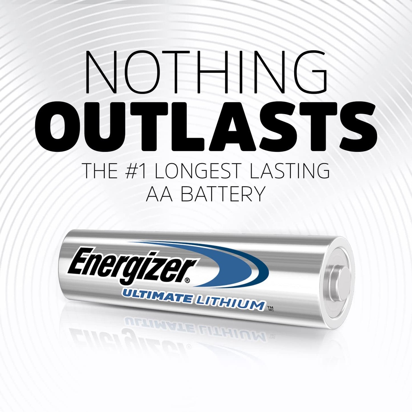 Energizer L91SBP-12 Ultimate Lithium AA Battery, 12 Count