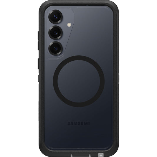 OtterBox Samsung Galaxy S25+ Defender Series XT Clear Magnet Case - Dark Side (Black)
