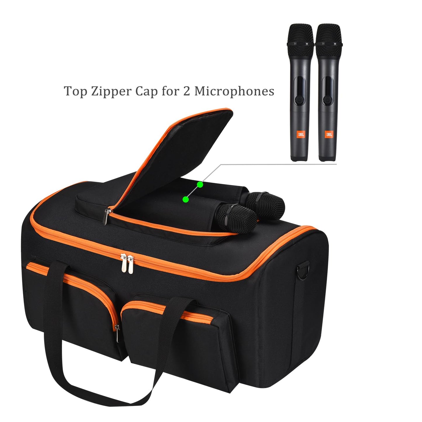 PISOSN Travel Storage Bag Carrying Case Compatible with JBL PartyBox On The Go Essential/PartyBox On The Go Portable Party Speaker