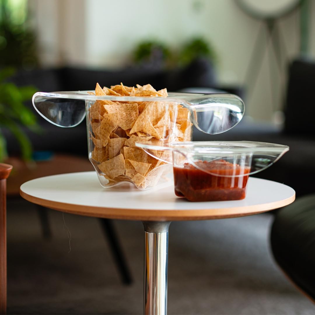 Huang Acrylic Large Clear Cowboy Hat | Perfect for Home Decor, Chips and Dip, Ice Bucket/Cooler, Fruit Bowl, Flower Vase, & More | Durable Construction, Easy to Clean