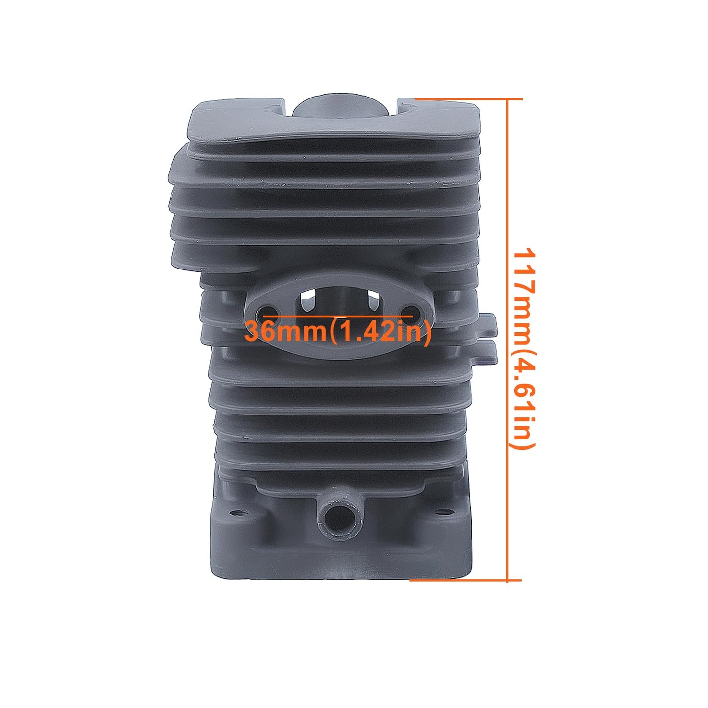 Mtanlo Cylinder Piston Top End Rebuild Kit For Poulan Pro PP4218AVX PP4218 PPB3416 PPB4018 P4018 P4018WM P4018WT PP4218AVL PP3516AVX PPB4218 PP3416 PPB4218 Chainsaw
