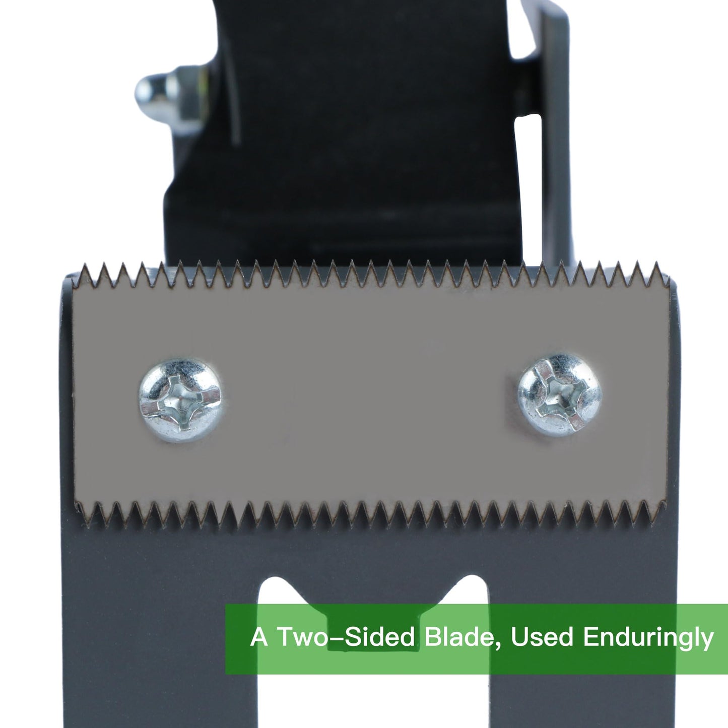 U.S. Solid Iron Desktop Tape Dispenser - 2.5 Inch Wide, 3 Inch Core, 3 Mounting Options, Extremely Durable