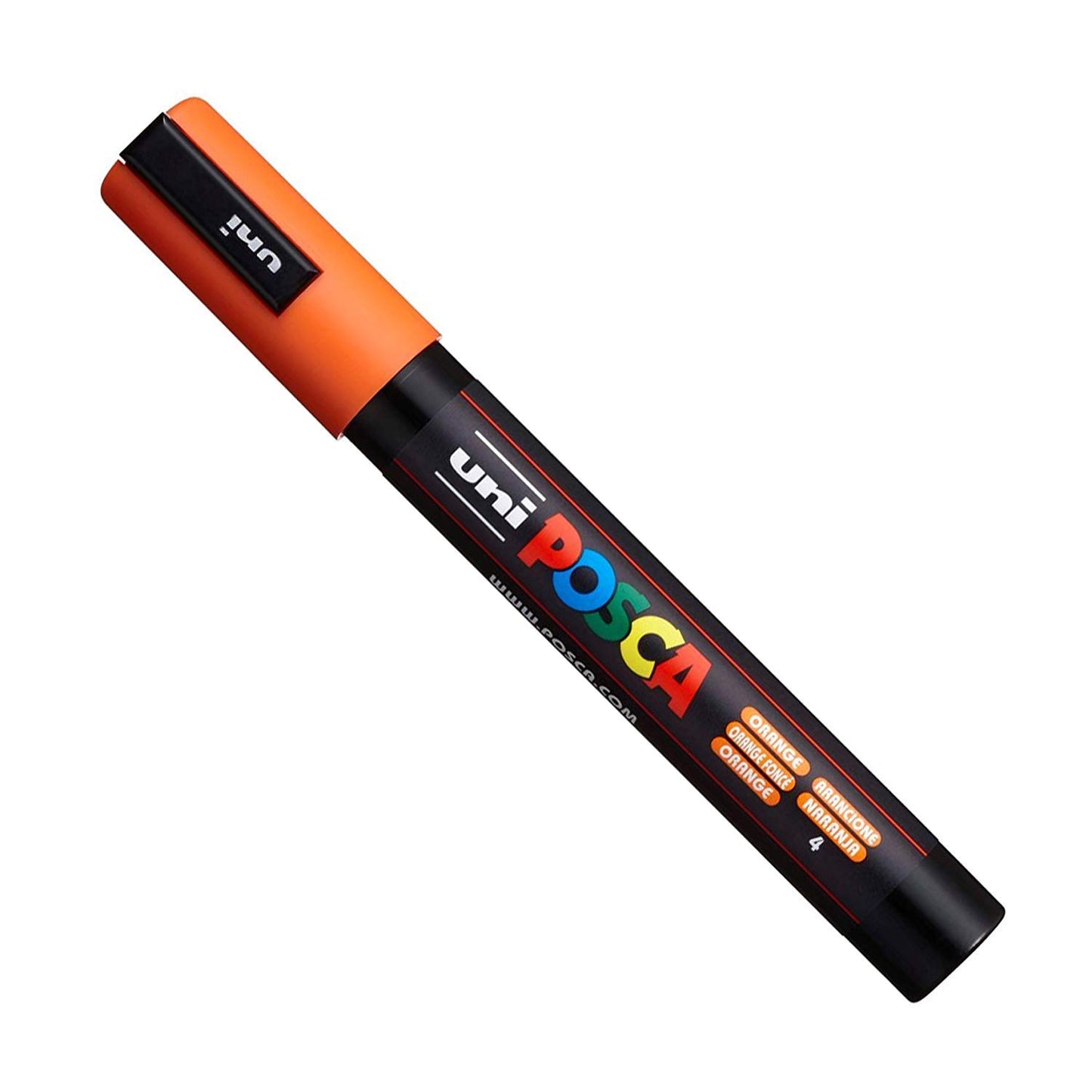 Uni Posca PC-5M Paint Pen Art Marker Pen - Professional 12 Pen Set - Extra Black + White