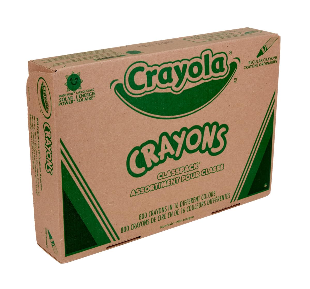 Crayola Crayon Classpack, School Supplies, 16 Colors (50 Each), 800 Ct, Standard