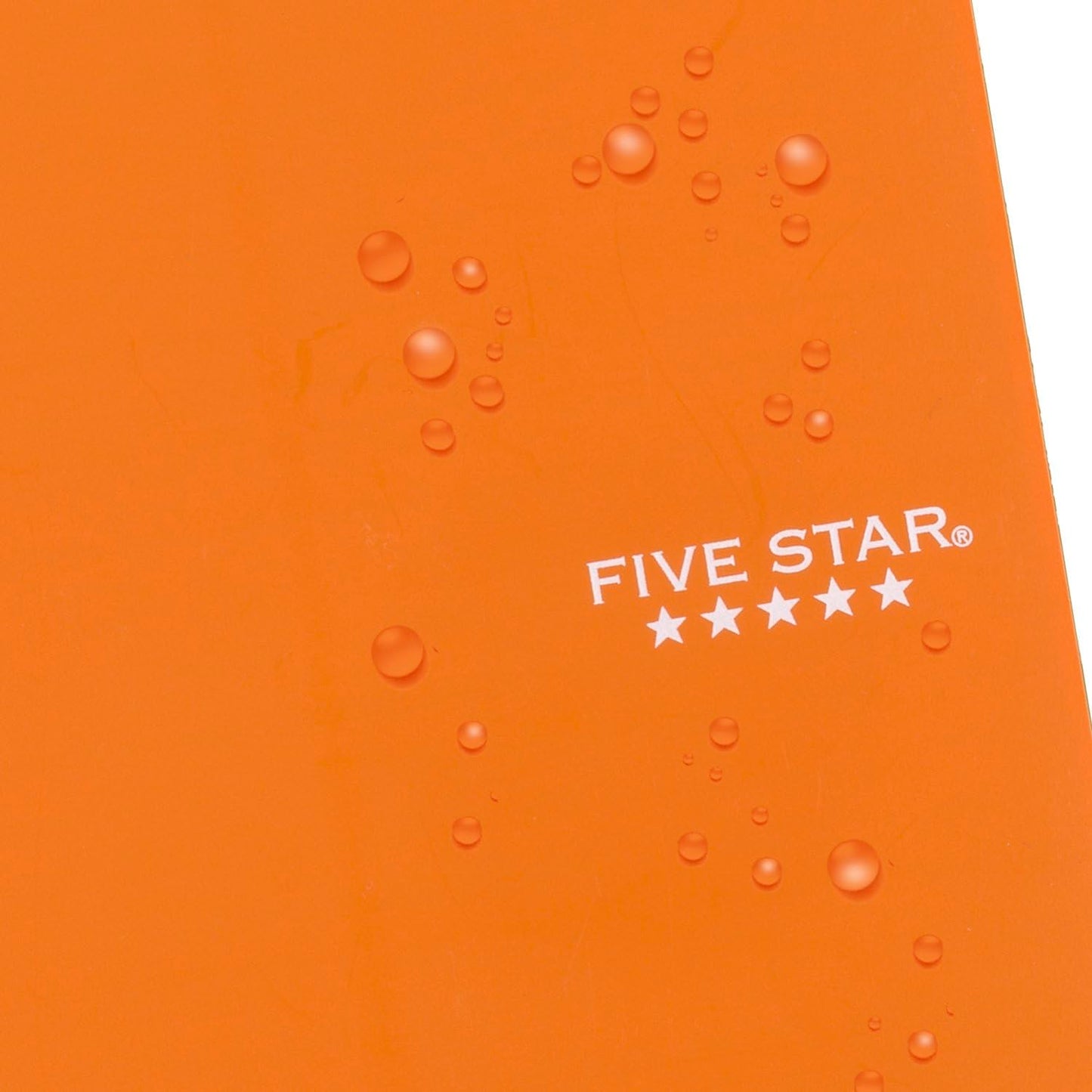 Five Star Spiral Notebooks, 6 Pack, 5 Subject, College Ruled, 9 1/2" x 6", 150 Sheets, Amethyst Purple, Sedona Orange, Seaglass Green, Tidewater Blue, Gray and Black (840030A-ECM)