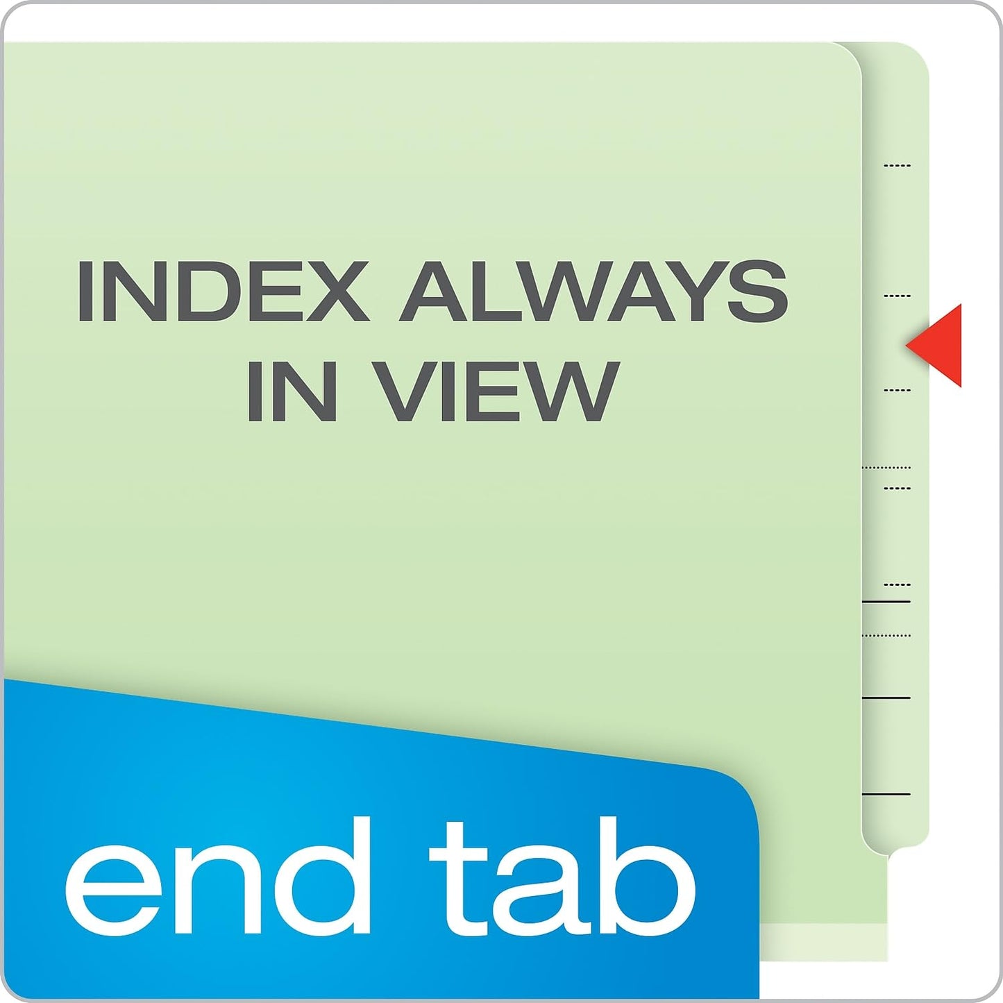 Pendaflex Extra-Heavy Pressboard Classification Folders, Legal, 4-Section, 10 Per Box,(23314)