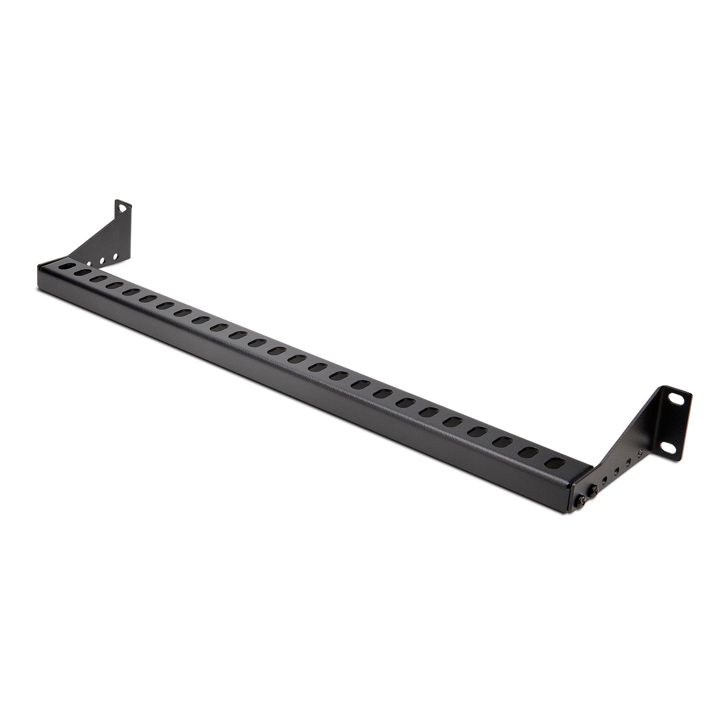 StarTech.com 1U Rack Mountable Cable Lacing Bar w/Adjustable Depth, Cable Support Guide for Organized 19" Racks/Cabinets, Horizontal Cable Guide for Patch Panels/Switches/PDUs (12S-Cable-Lacing-BAR)