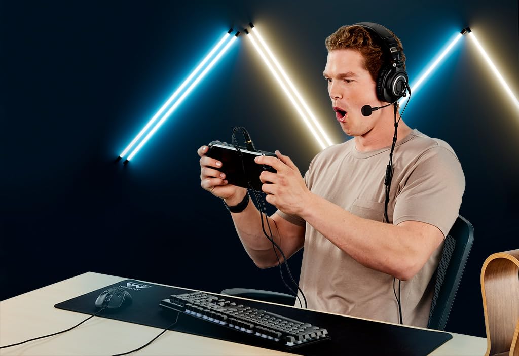 Antlion Audio ModMic USB 2 Attachable Noise-Cancelling Microphone with Mute Switch Compatible with PC, PlayStation, and More.