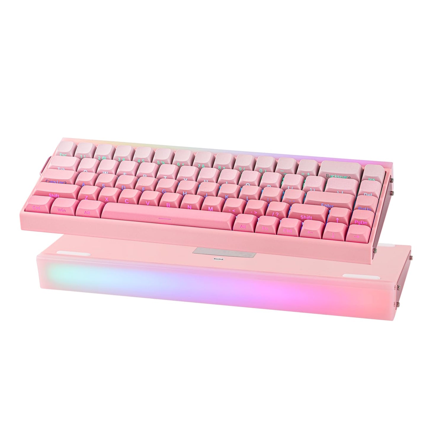 EPOMAKER Aula Hero68 HE Wired Magnetic Gaming Keyboard, 0.01mm Adjustable Actuation, Rapid Hall Effect Switch, 8kHz Polling, 5-Layer Sound Dampening, RGB Box & Backlight (Pink)