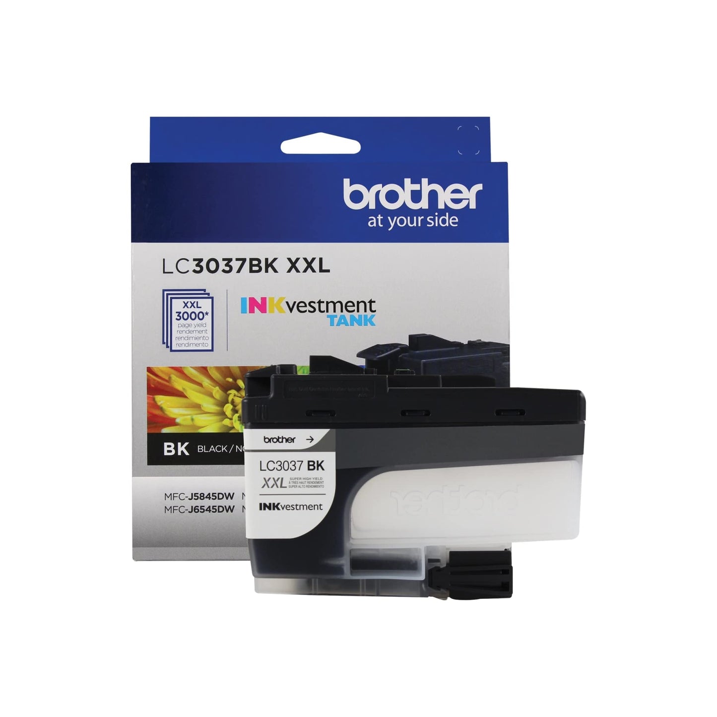 Brother LC3037BKS Genuine Super High-Yield Black Inkvestment Tank Ink Cartridge