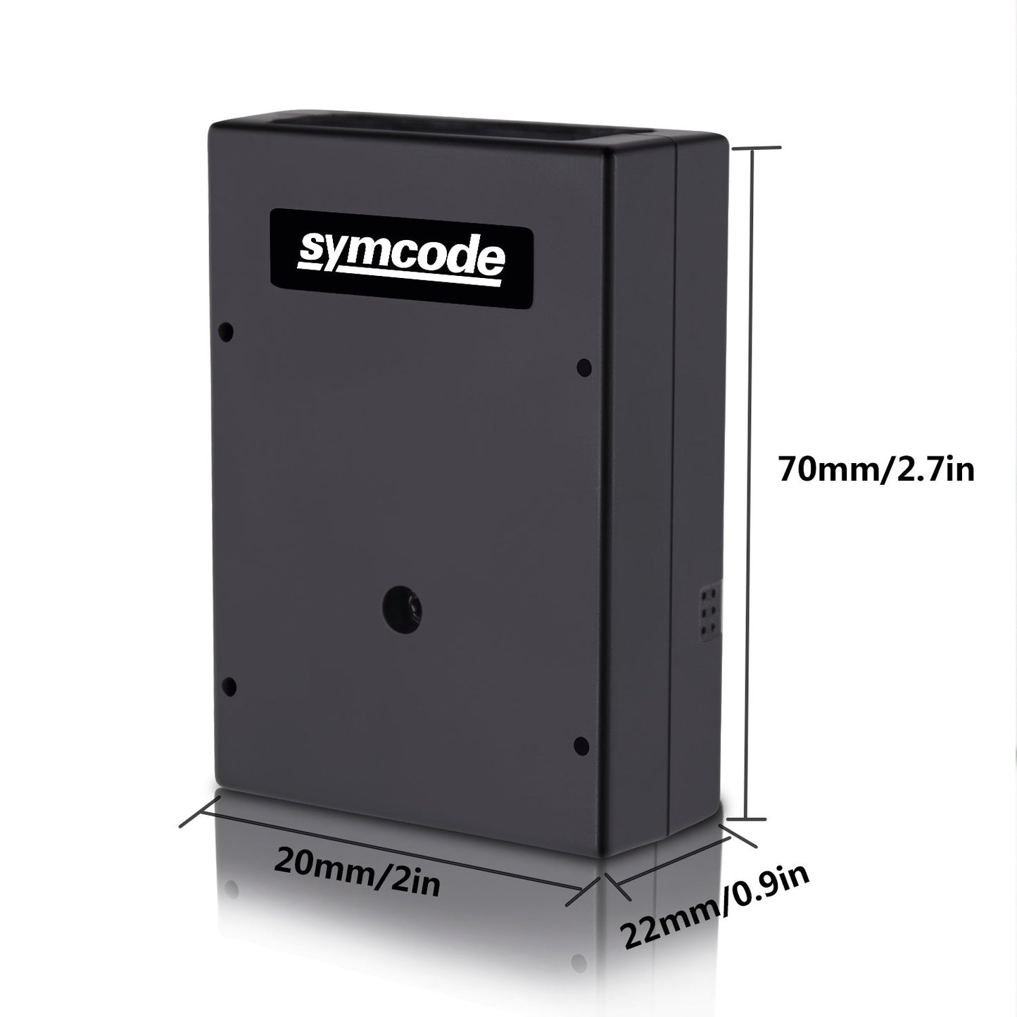 Symcode Barcode Scanner Embedded Mini USB Fixed Mount Barcode Scanner Scan Engine, Laser Barcode Reader Module Scanner Portable Bar Code Scanner