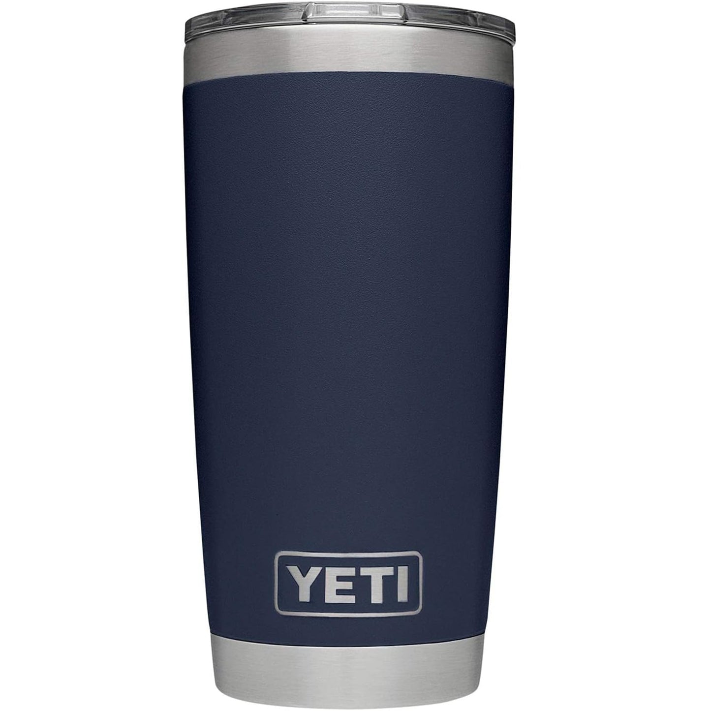 YETI Rambler 20 oz Tumbler, Stainless Steel, Vacuum Insulated with MagSlider Lid, Navy