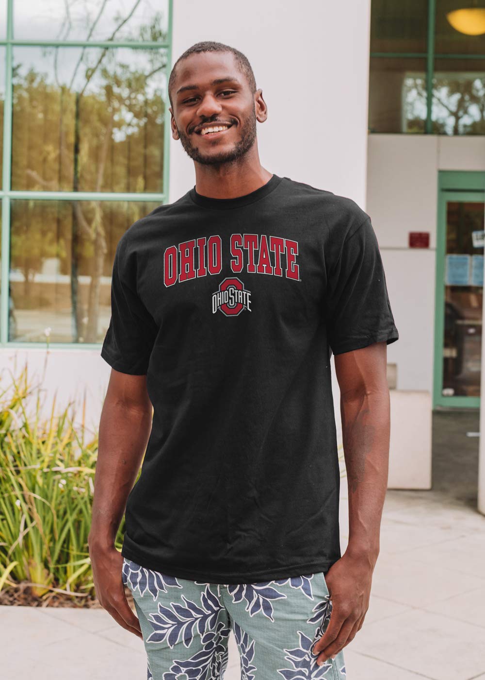 Blue 84 Men's T Shirt Team Color Arching Over