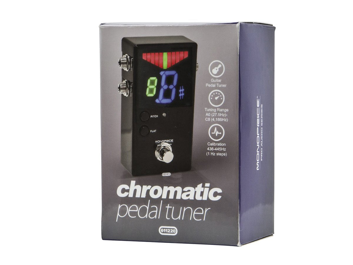 Monoprice 611220 Chromatic Pedal Tuner