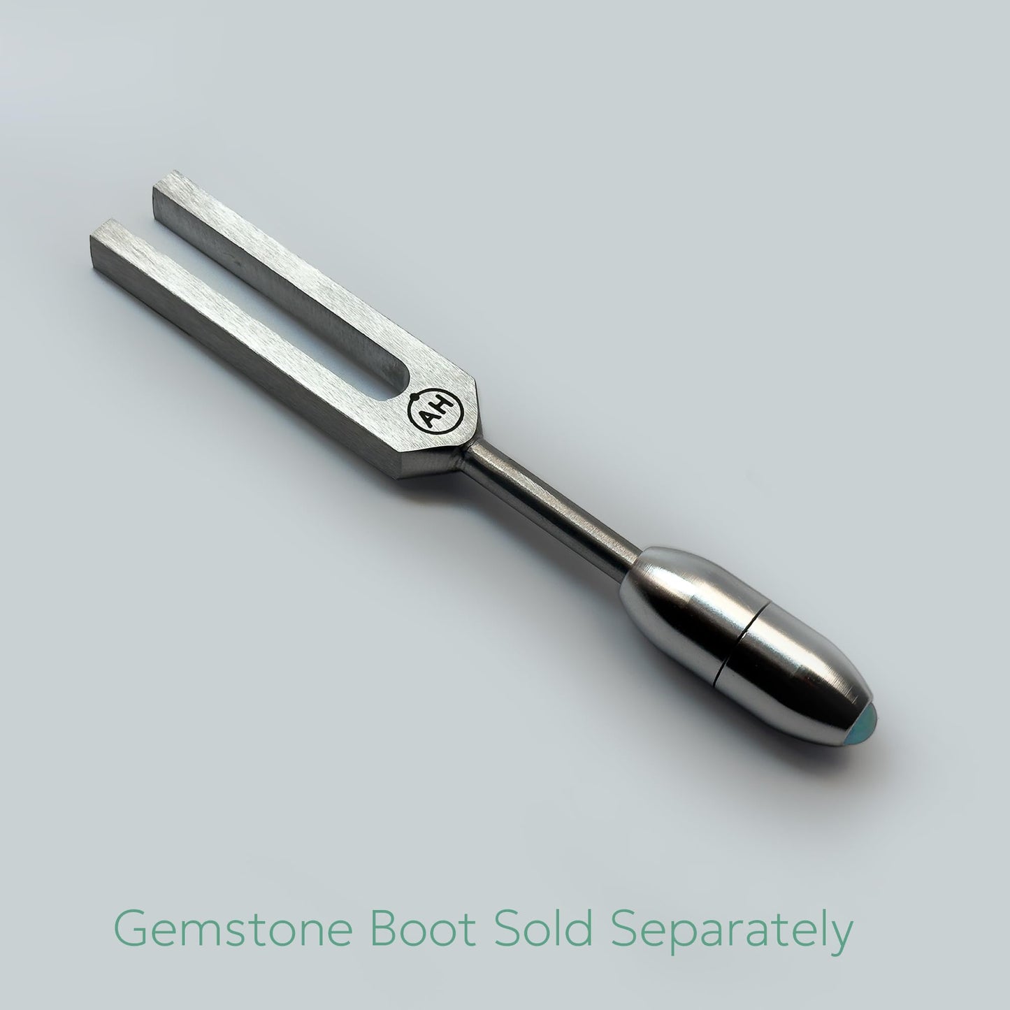 1074 Unweighted Solfeggio Chime Frequency Tuning Fork for Healing with Carry Bag and Striker - Sound Healing, Biofield Harmonization - Sound Healing Instruments, Sound Therapy Tools, Biofield | Silver