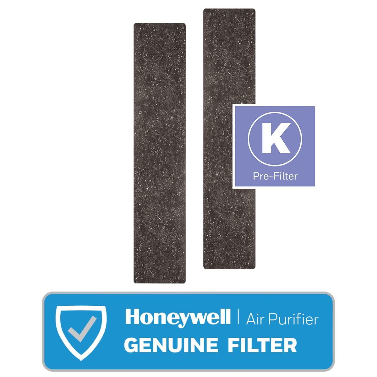 Genuine Honeywell HRF-K2C Household Gas & Odour Reducing Replacement Pre-Filter (K) for Air Purifiers
