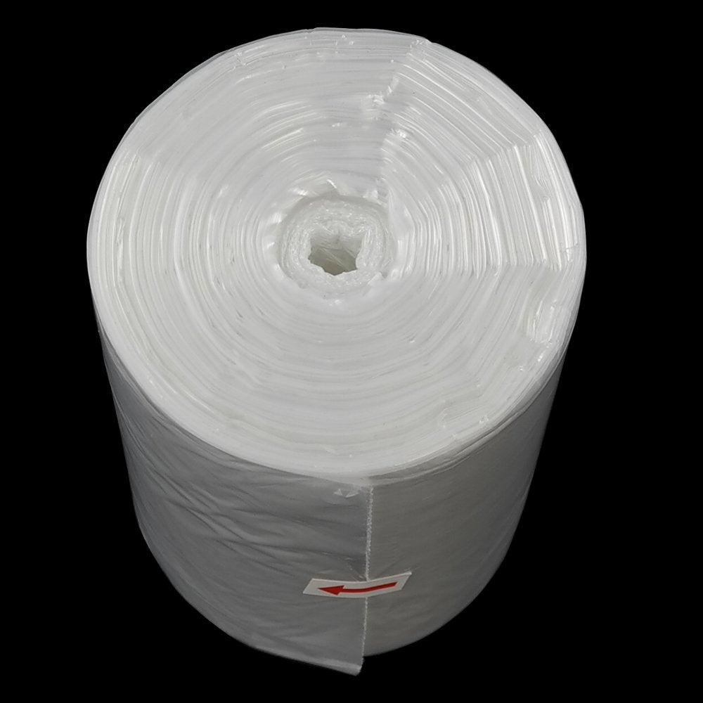 Yubine 8 Gallon Clear Trash Bags, Kitchen Garbage Bags, 2 Rolls/220 Counts